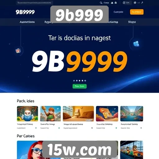 Navegação intuitiva destaca site 9b999